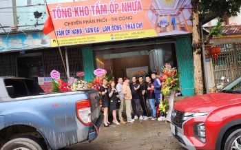 KHAI TRƯƠNG SHOWROOM TẤM ỐP NHỰA TẠI HIỆP HÒA BẮC GIANG