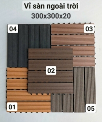VỈ SÀN NHỰA NGOÀI TRỜI COMPOSITE