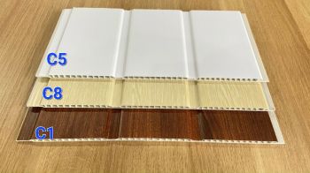 TẤM NHỰA GIẢ GỖ 7MM MÀU C1